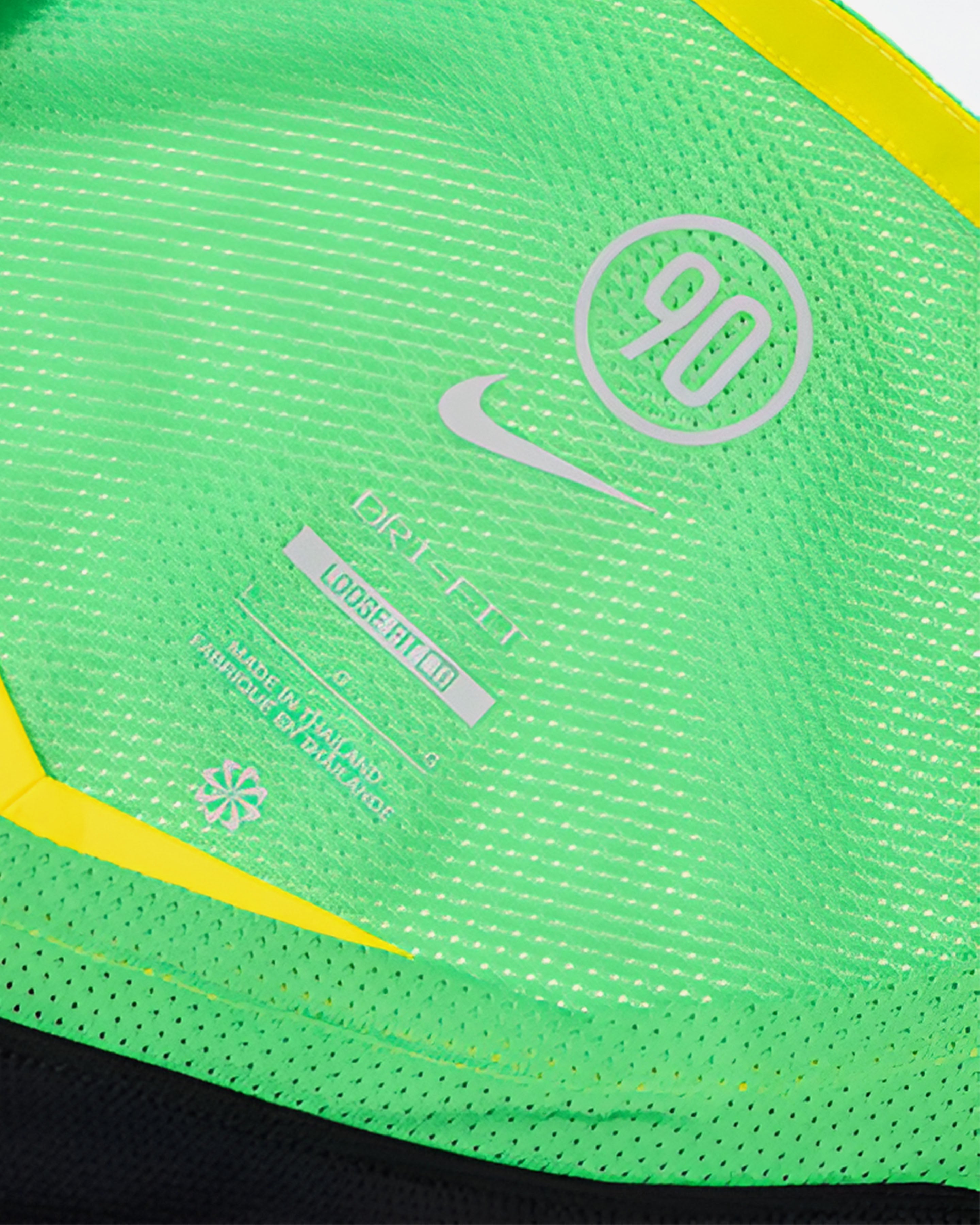 NIKE Dri-FIT TOTAL 90 MEN'S FOOTBALL JERSEY BLACK