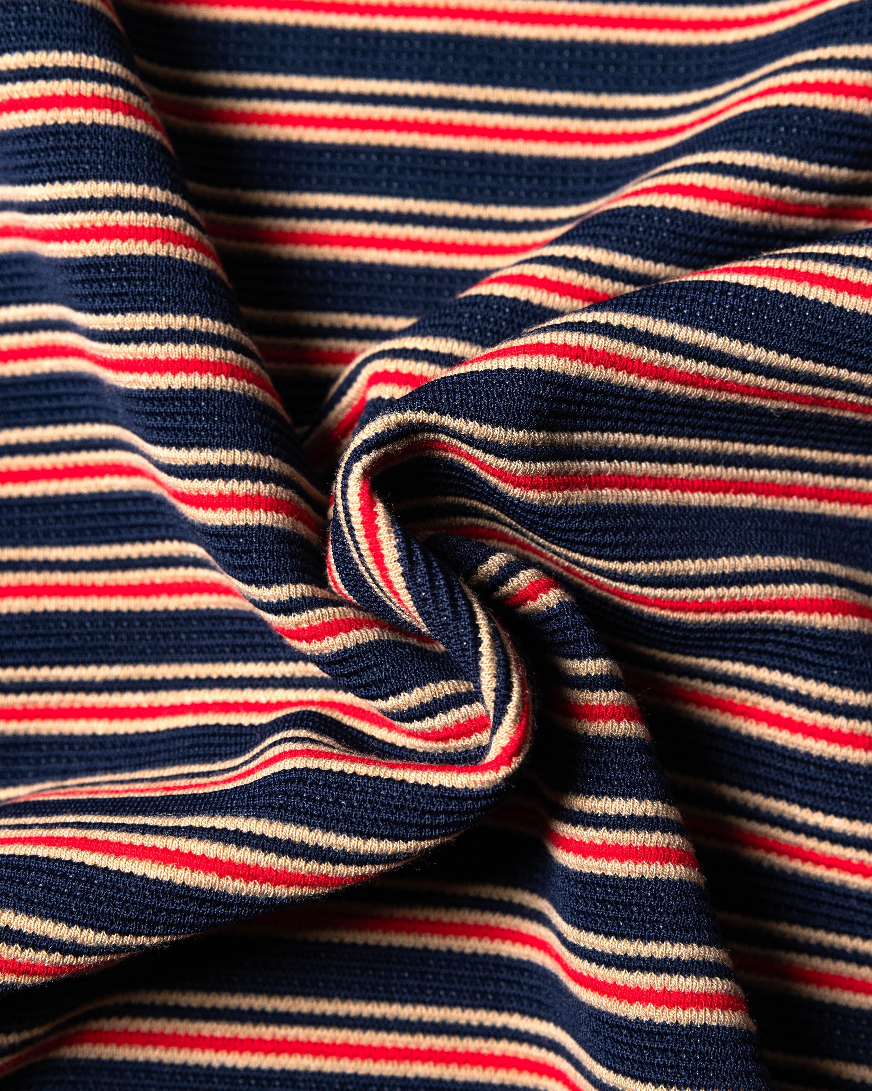 STRIPE LOUNGE TEE RED