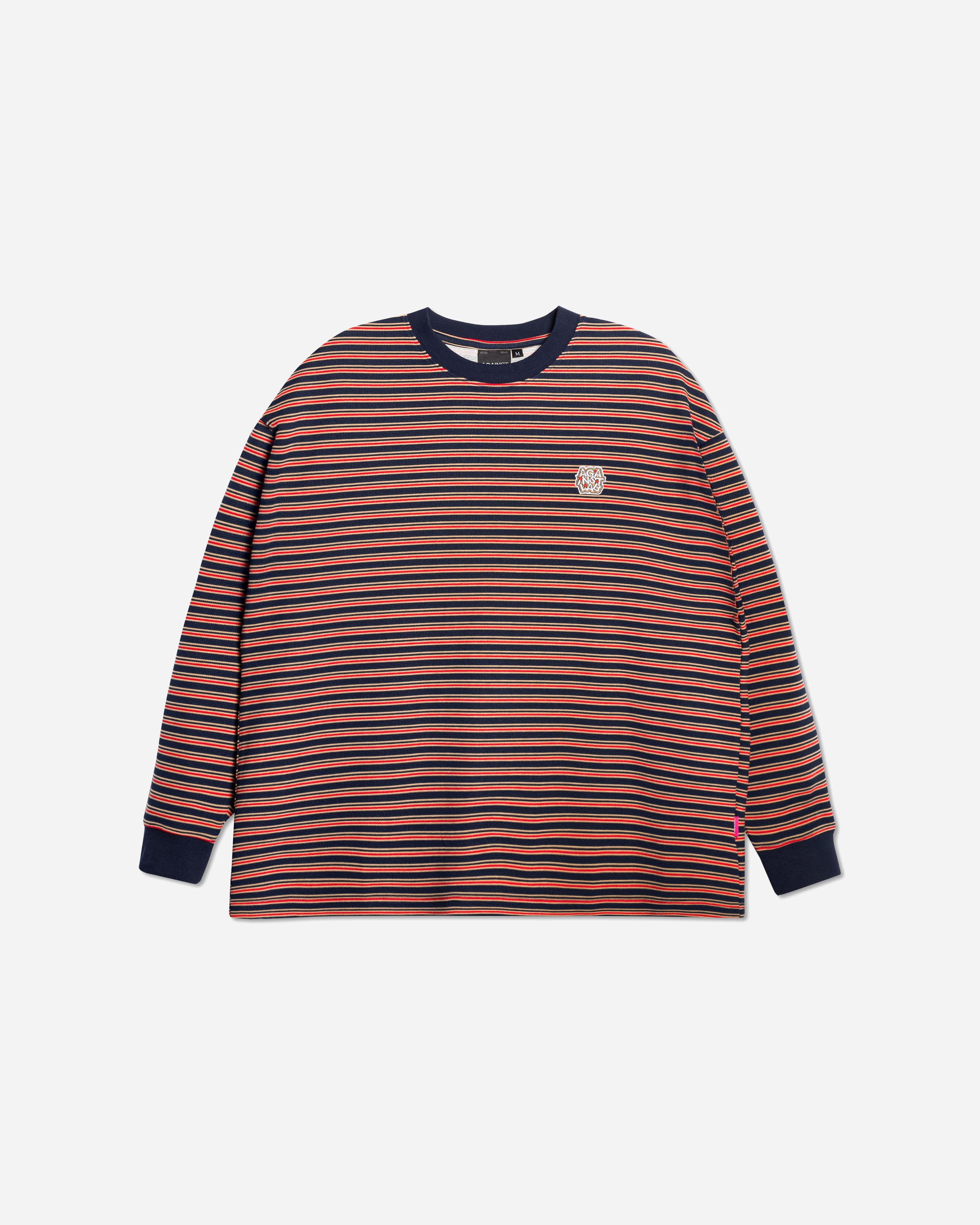 STRIPE LOUNGE TEE RED