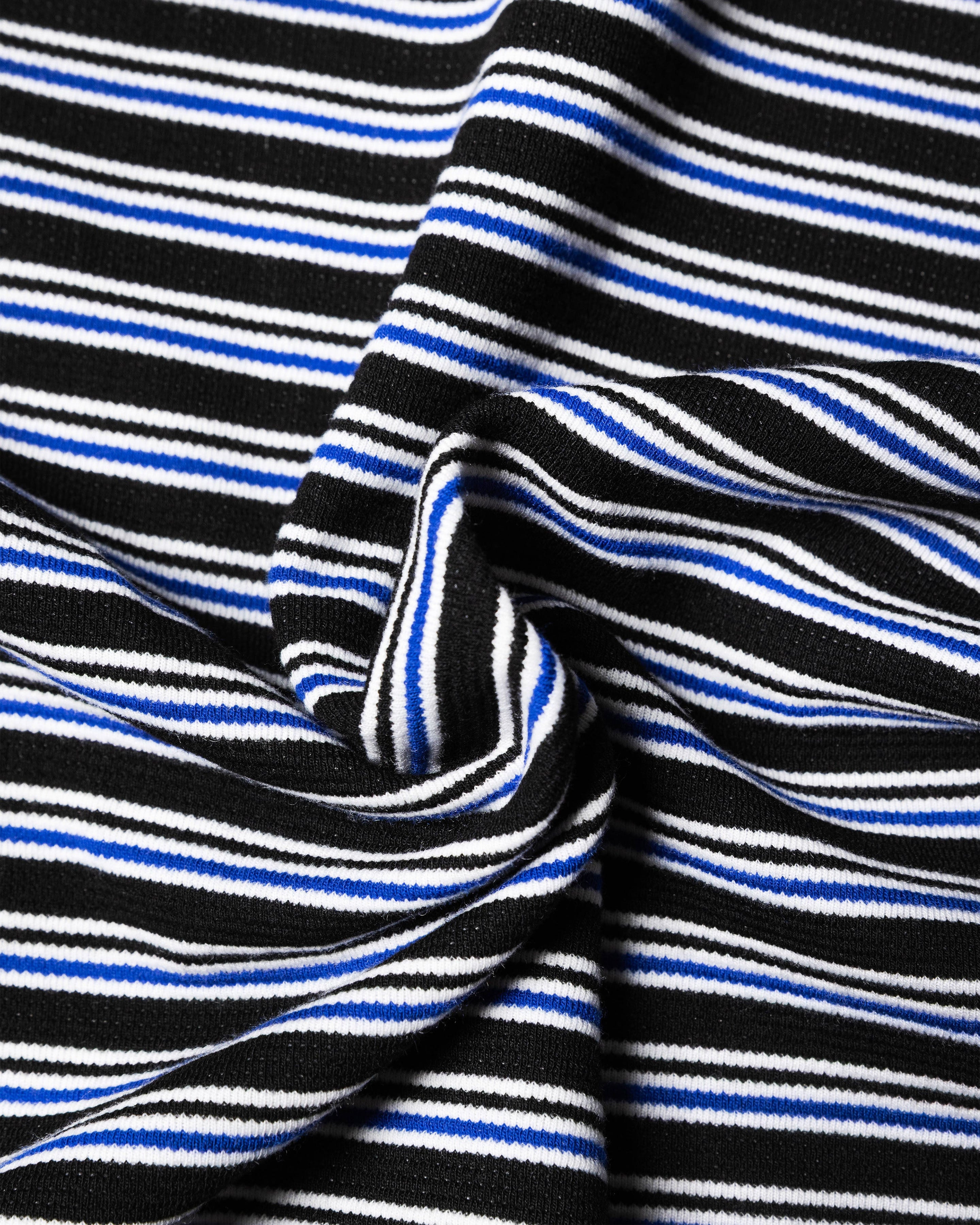 STRIPE LOUNGE TEE BLUE