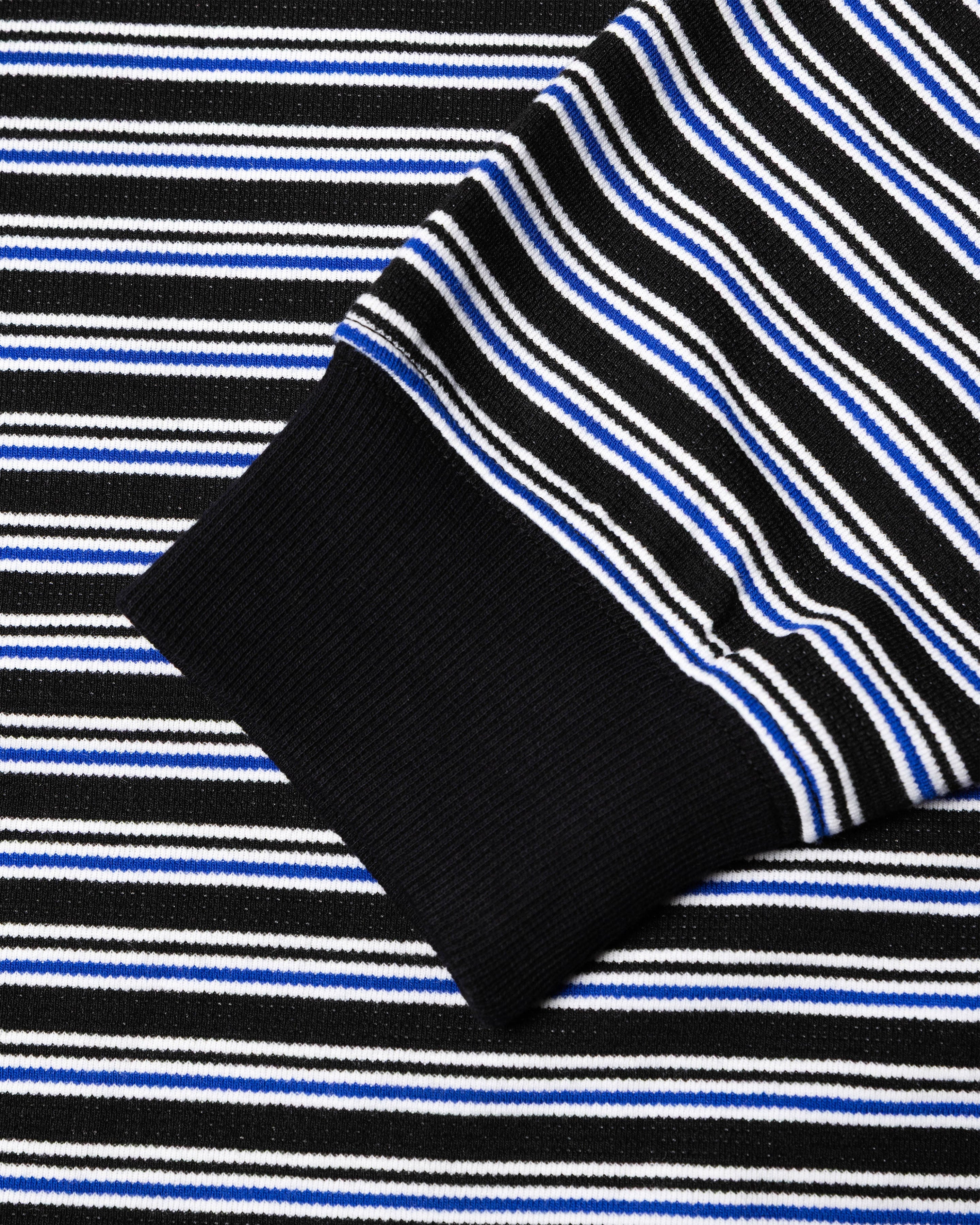 STRIPE LOUNGE TEE BLUE