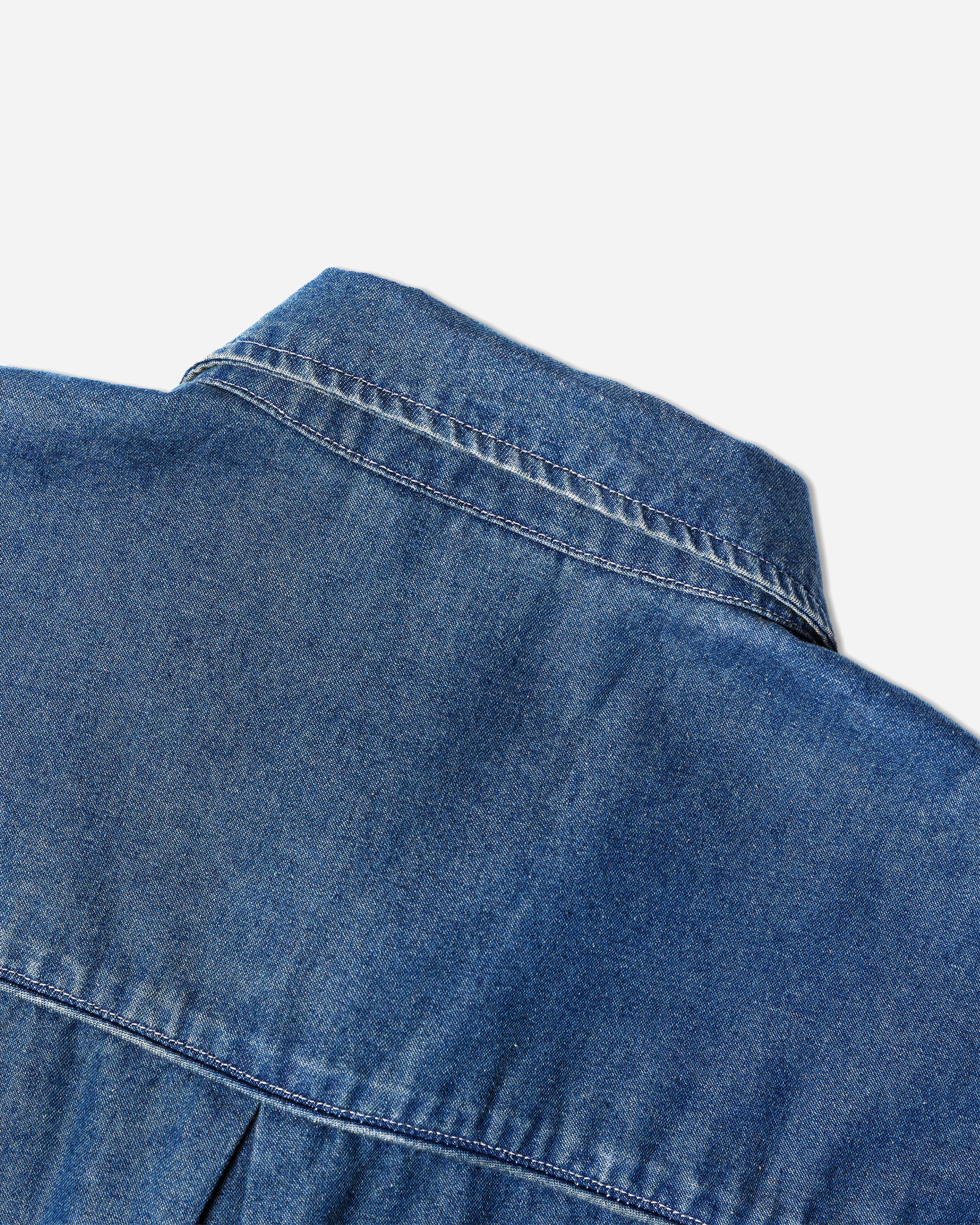 WESTERN ORIENTAL CHAPO SHIRT DARK BLUE