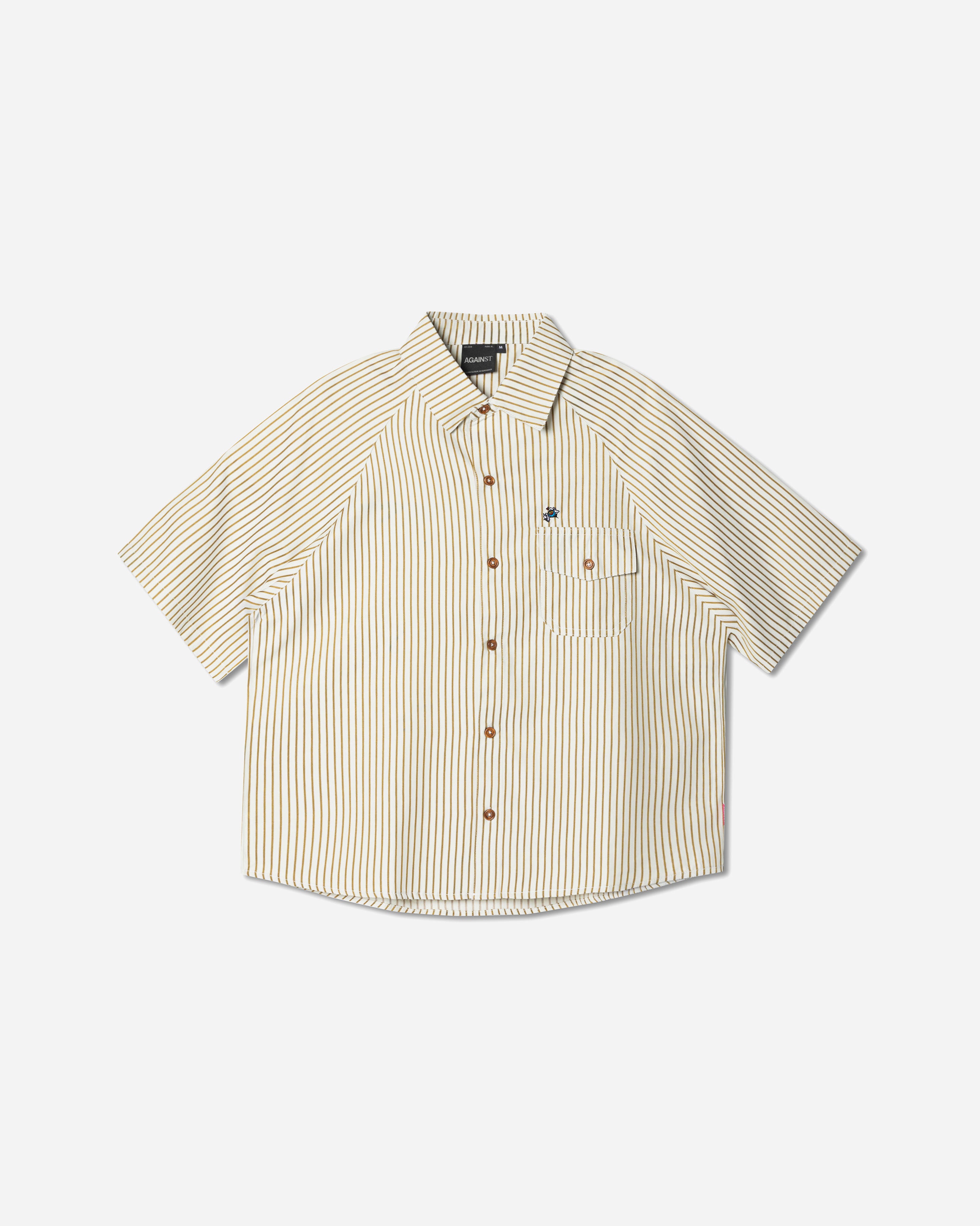 STRIPE MIGUEL SHIRT LIGHT GREEN