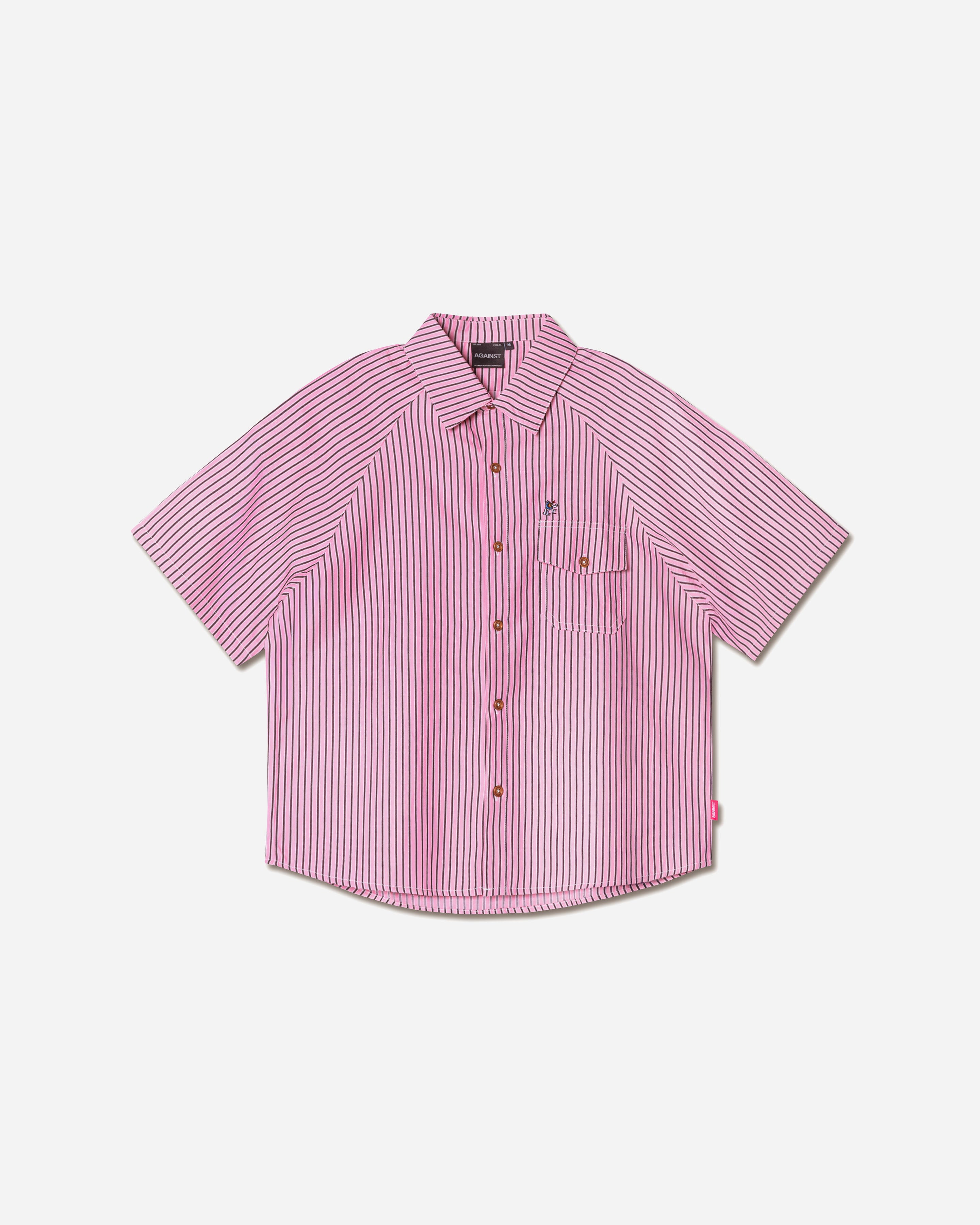 STRIPE MIGUEL SHIRT PINK