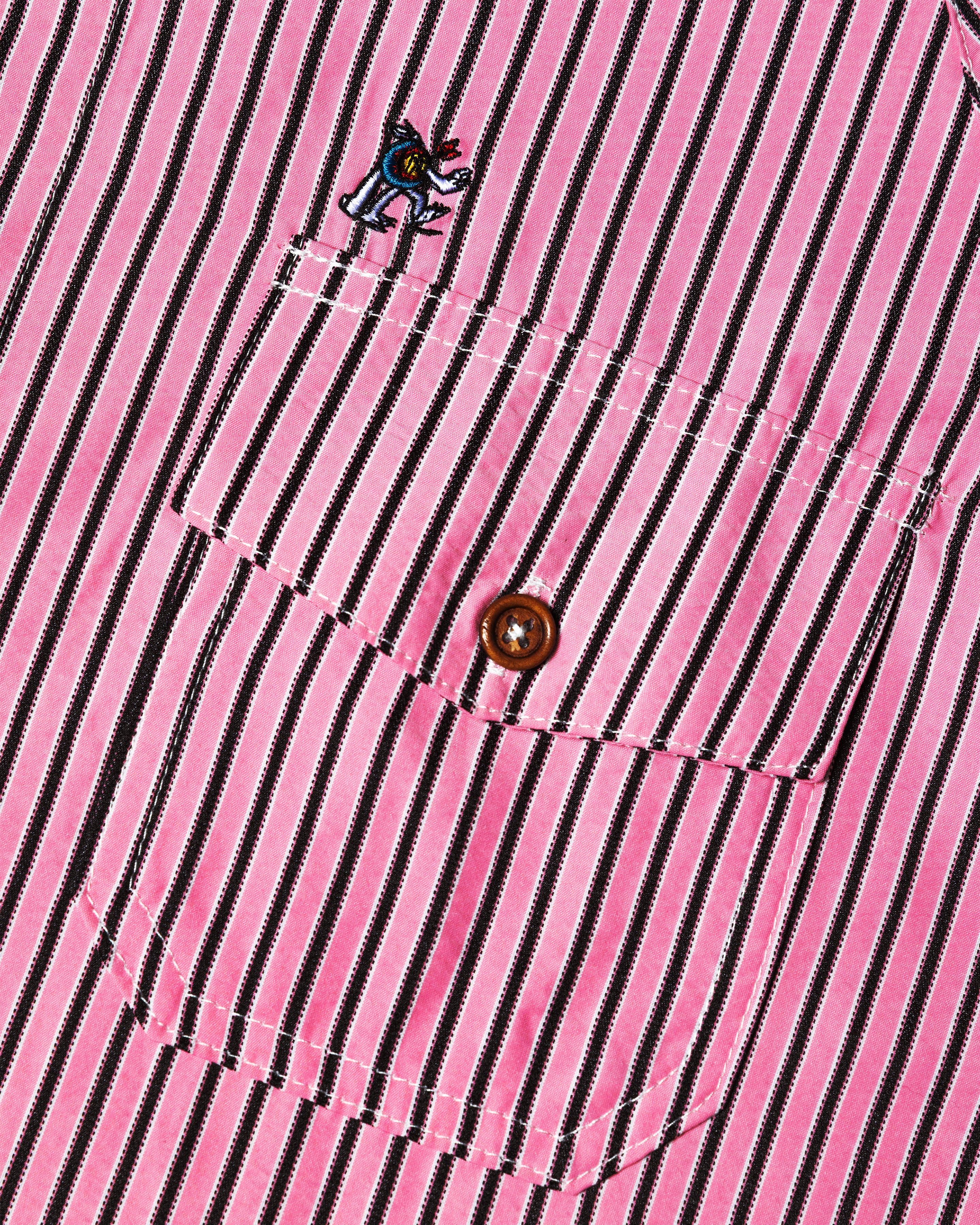STRIPE MIGUEL SHIRT PINK