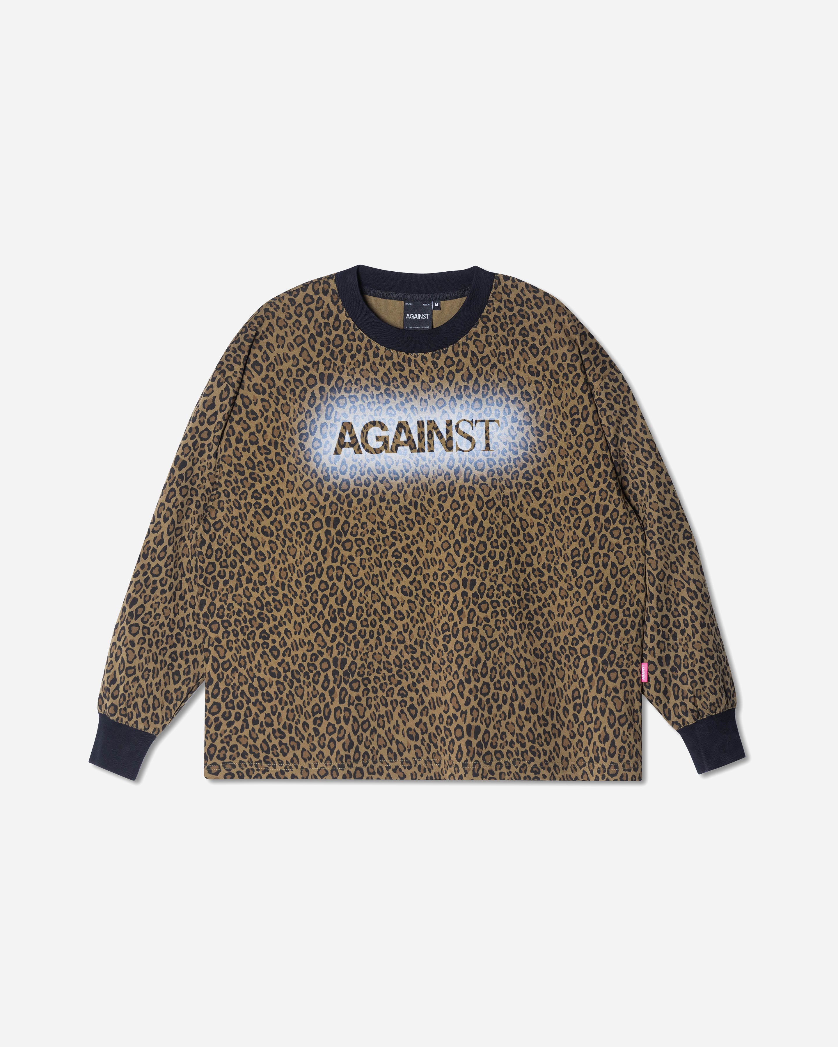 LEOPARD LOUNGE L/S TEE