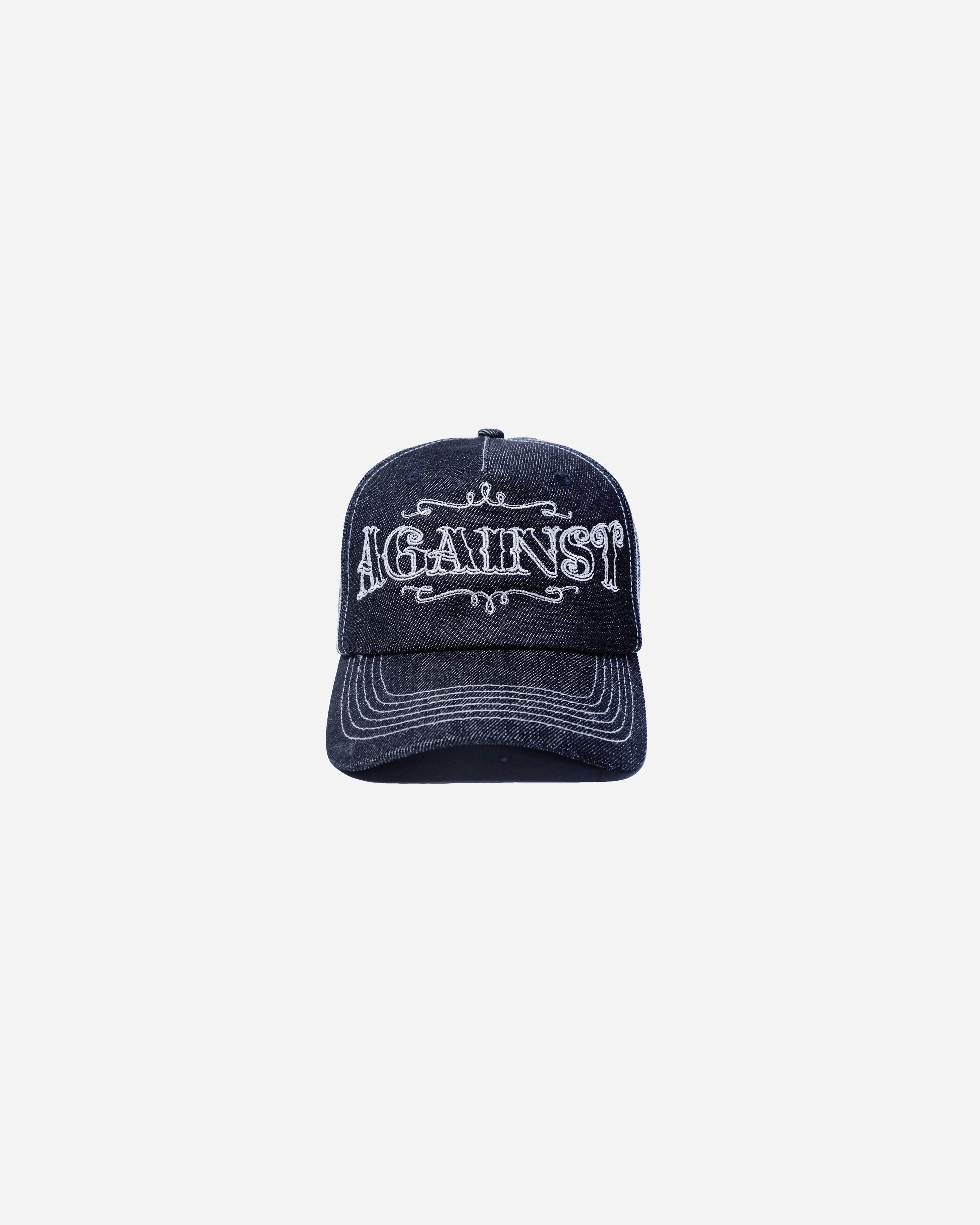 DENIM TATTOO TRUCKER CAP