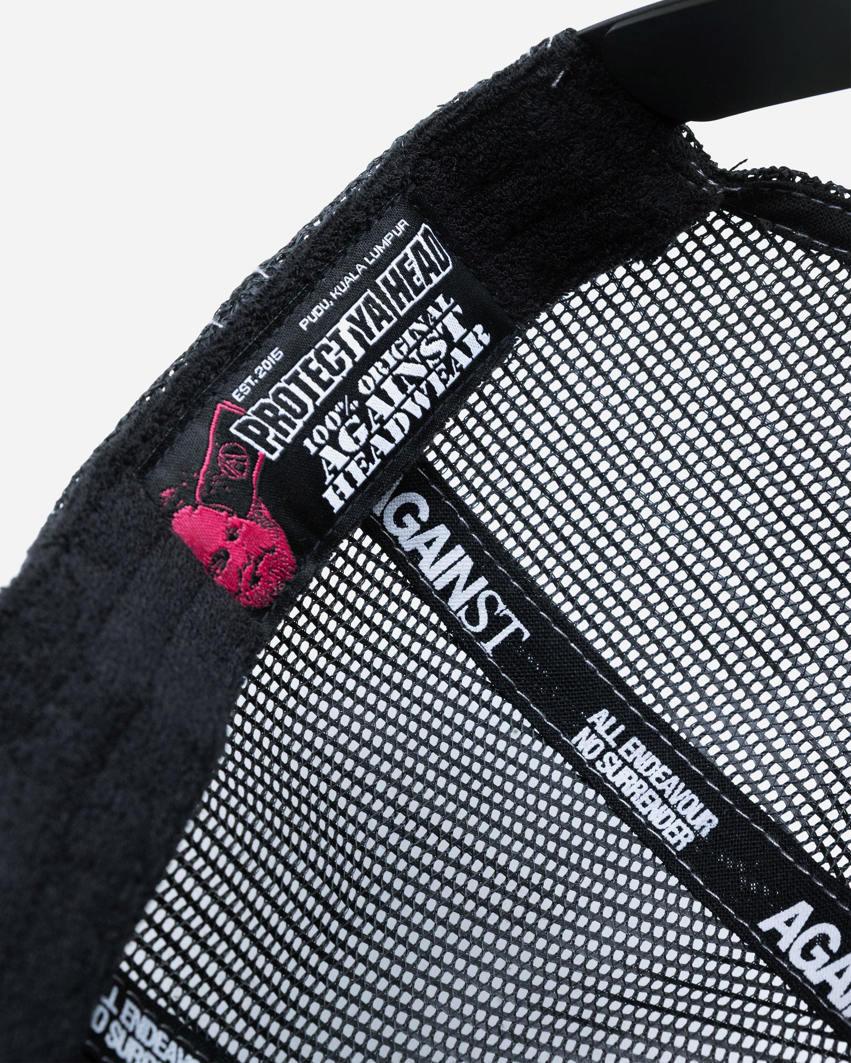 DENIM TATTOO TRUCKER CAP