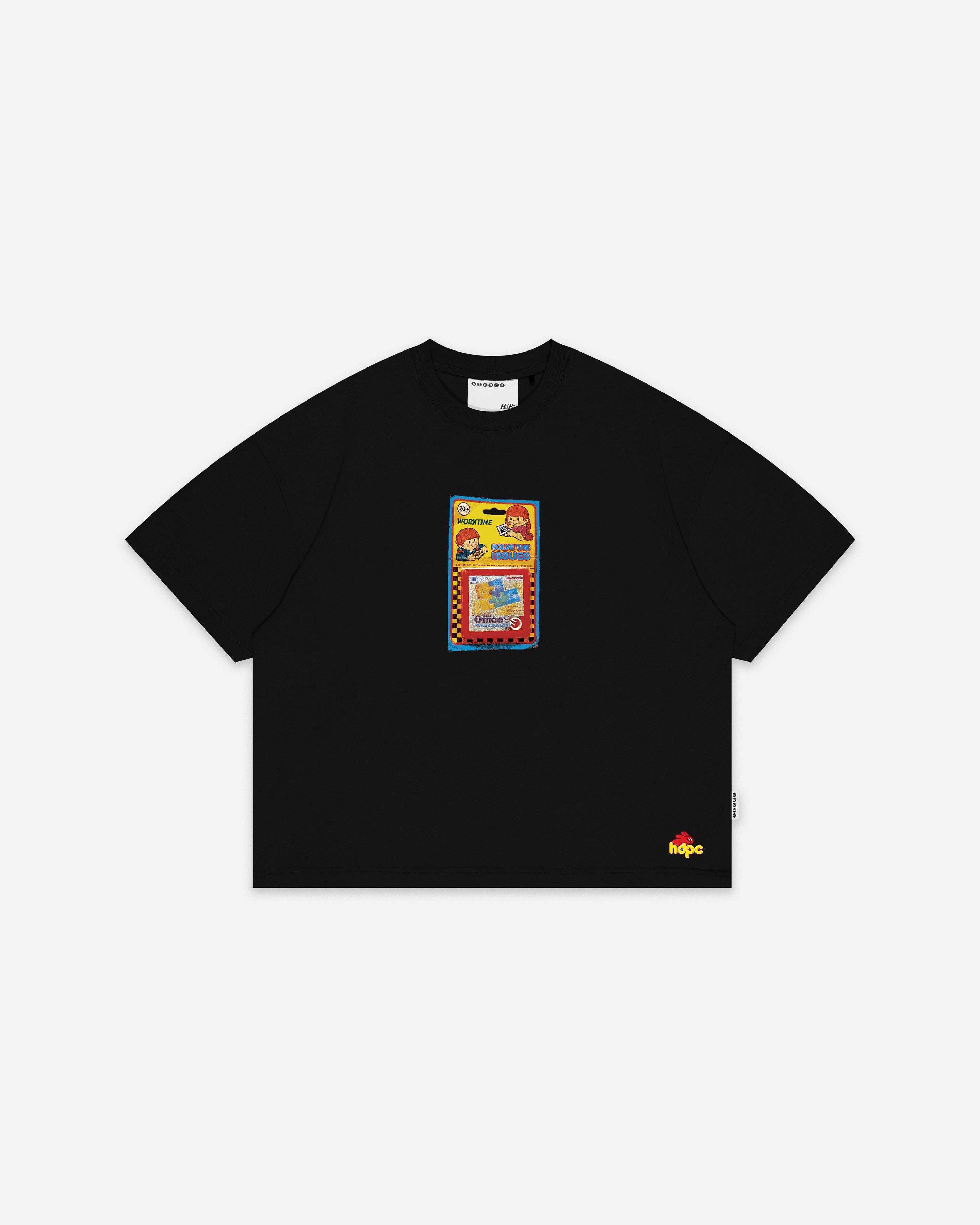 ISSUE TEE BLACK