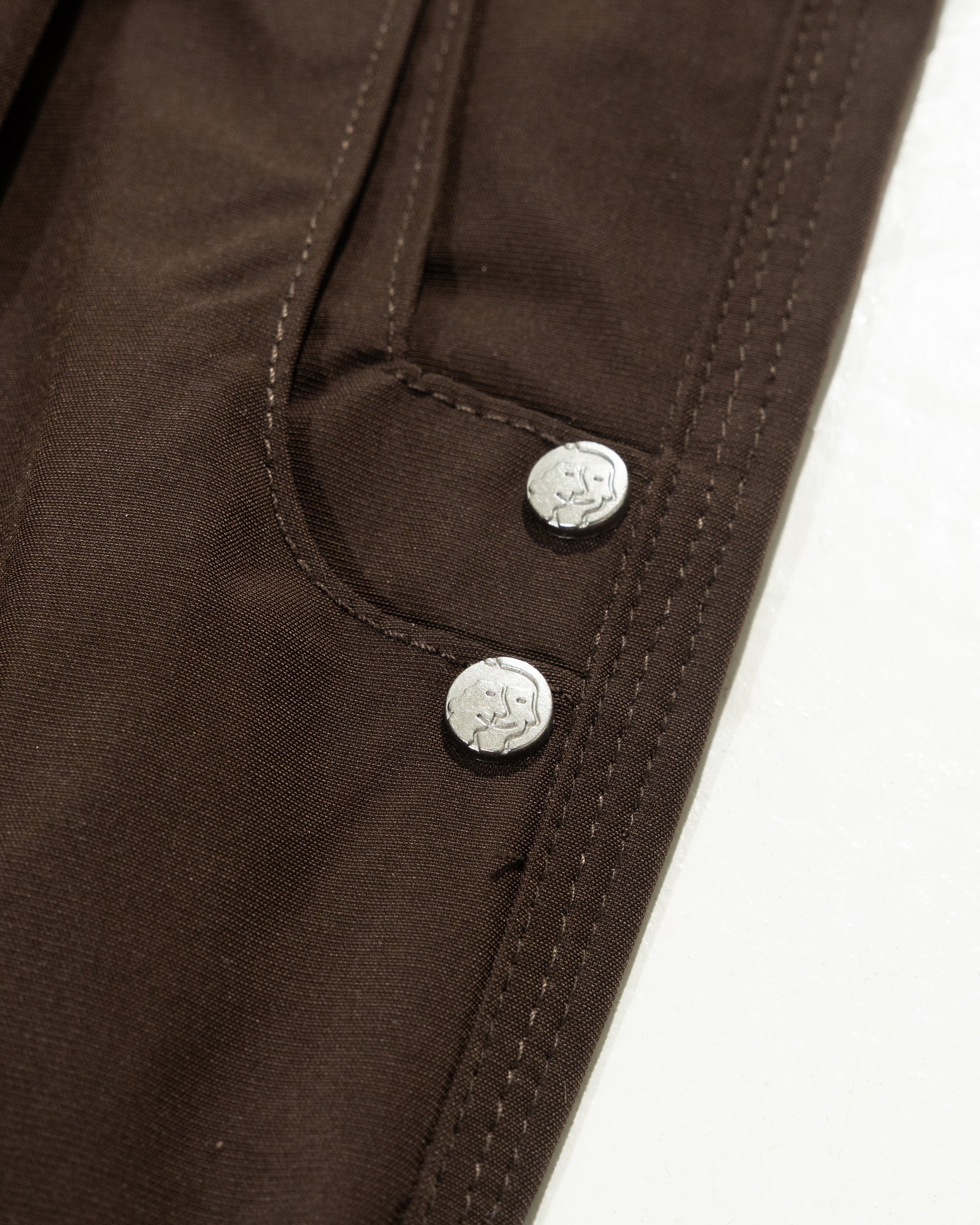 LESS FANCY PANTS 2.0 NYLON BROWN