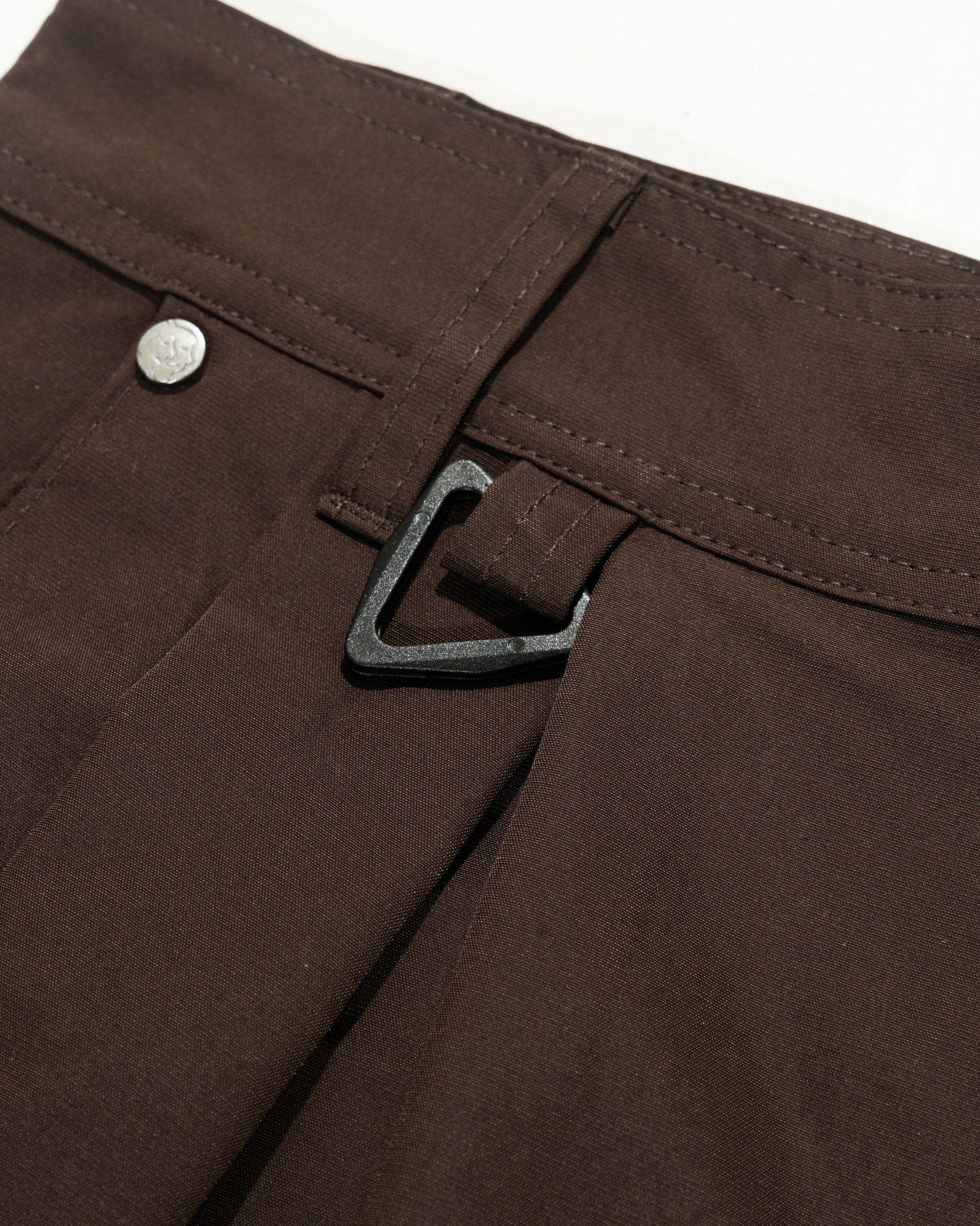LESS FANCY PANTS 2.0 NYLON BROWN