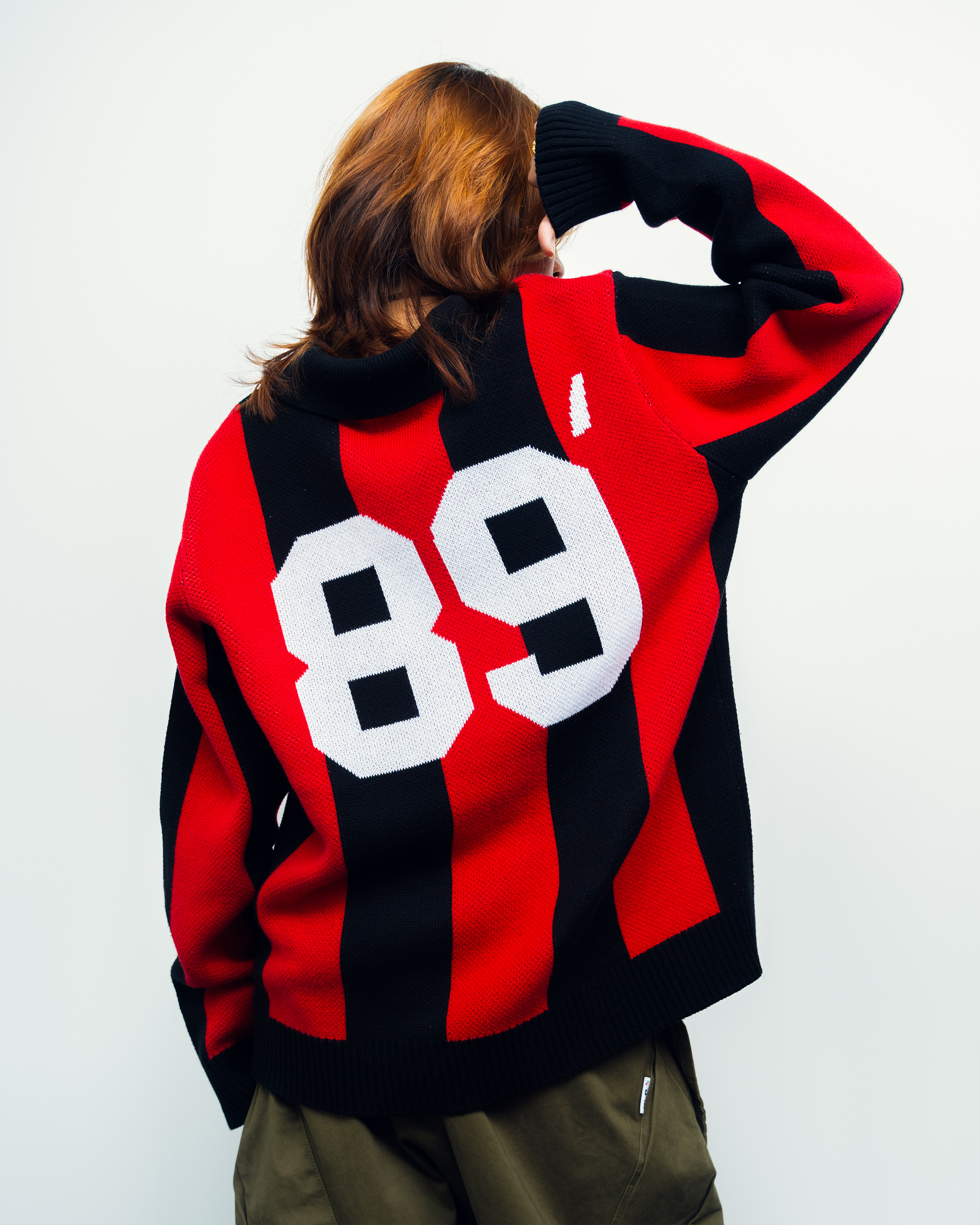 SOCCER JERSEY SWEATER