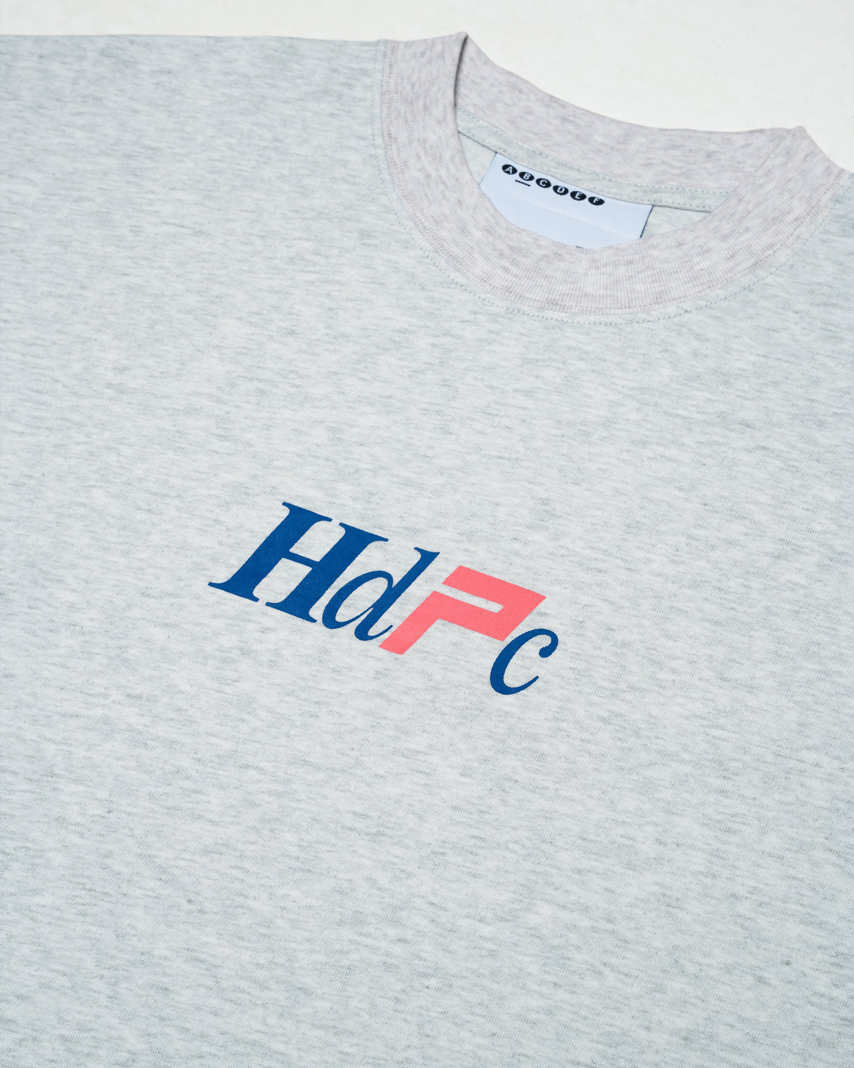 CRACKED TEE HEATHER GREY
