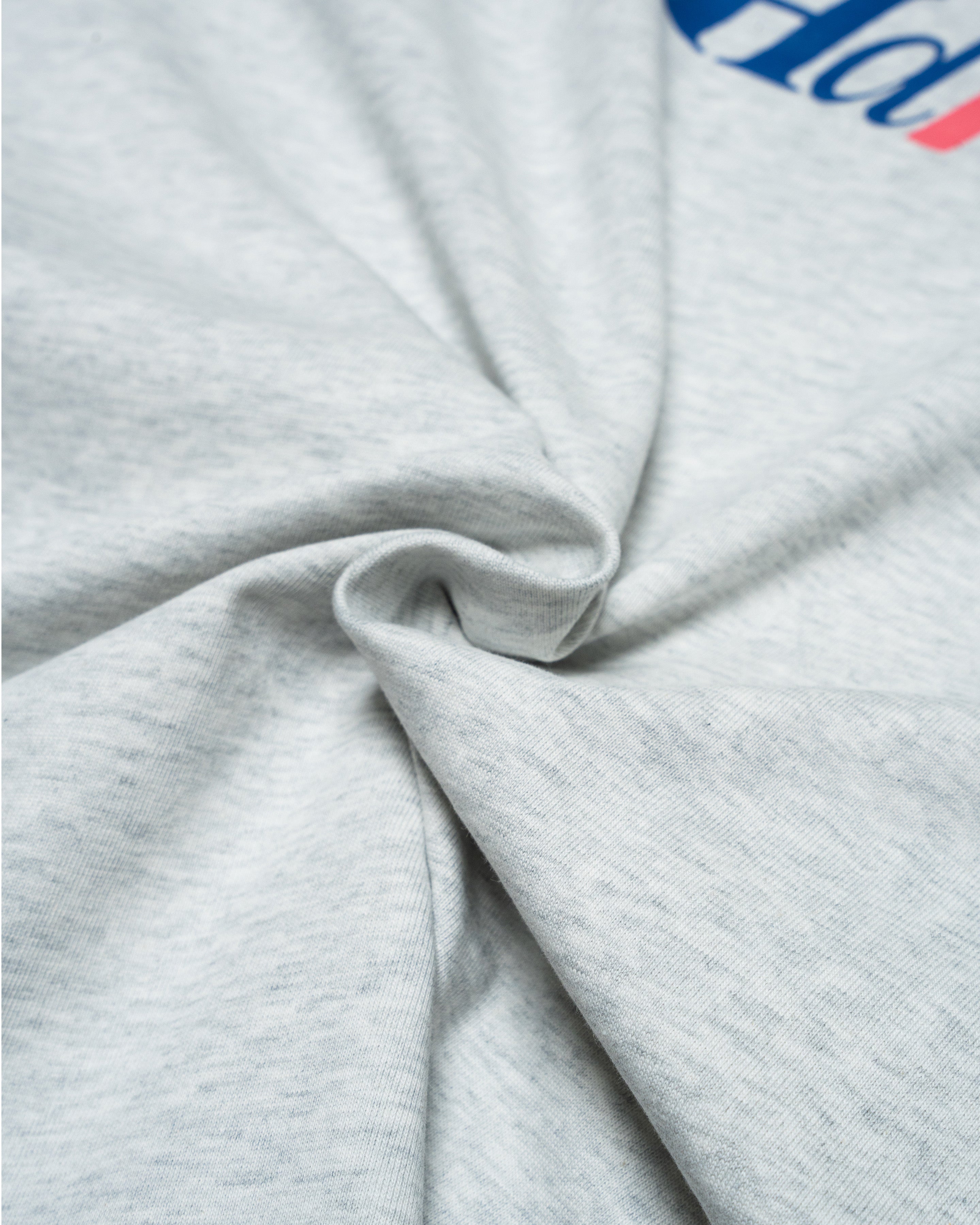 CRACKED TEE HEATHER GREY