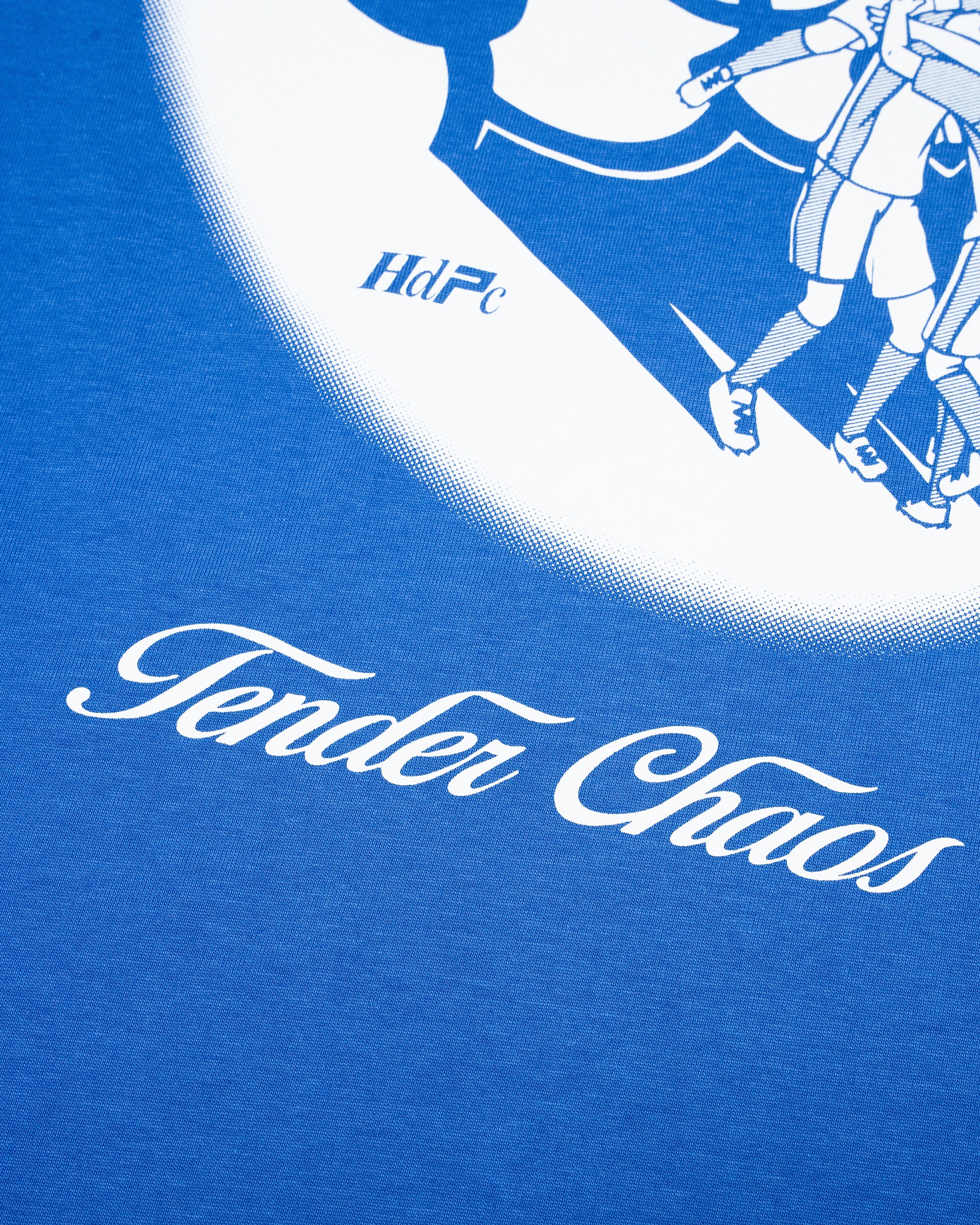 TENDER CHAOS TEE ROYAL BLUE