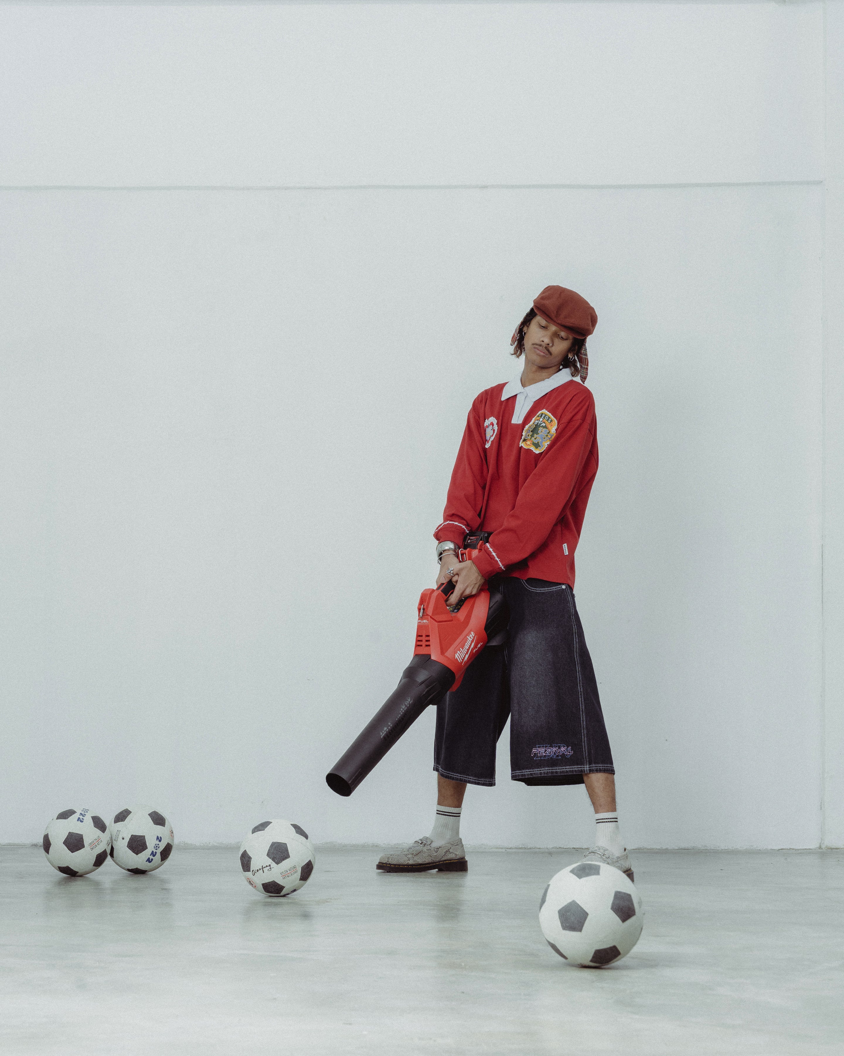 CHAOS RUGBY SHIRT RED