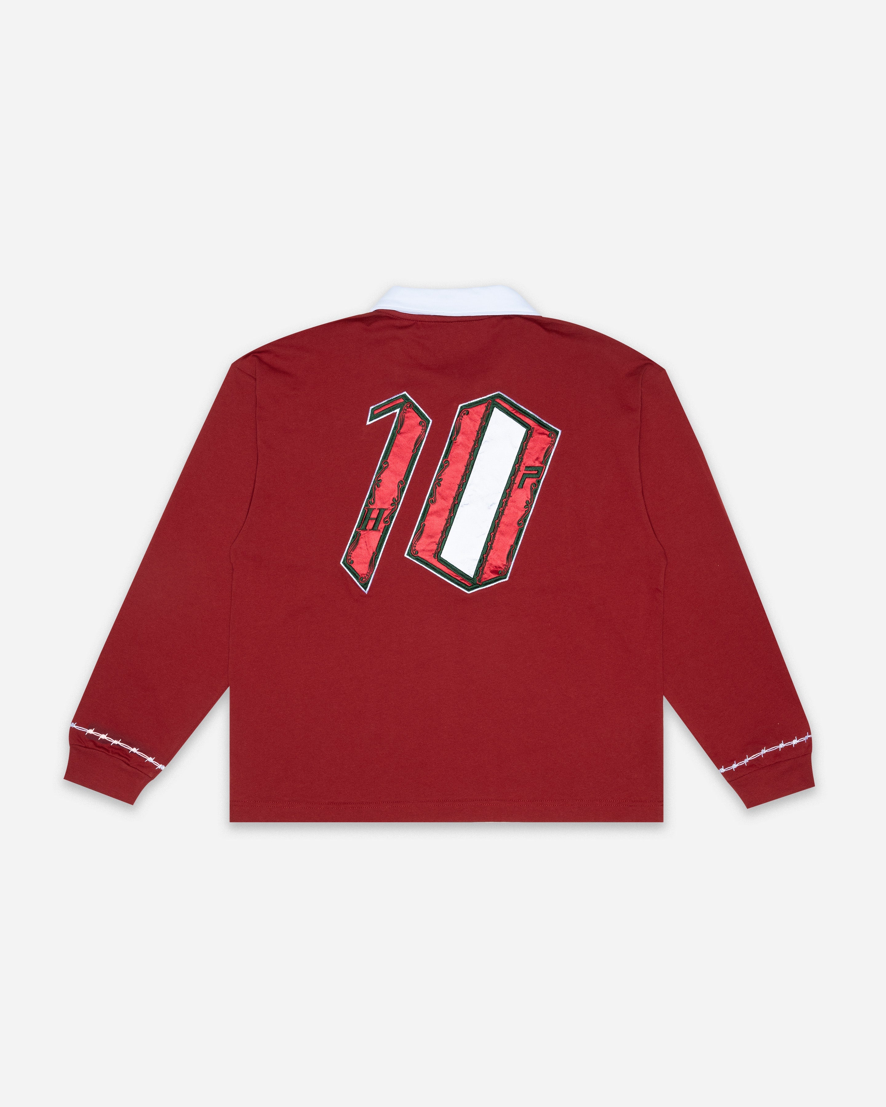 CHAOS RUGBY SHIRT RED