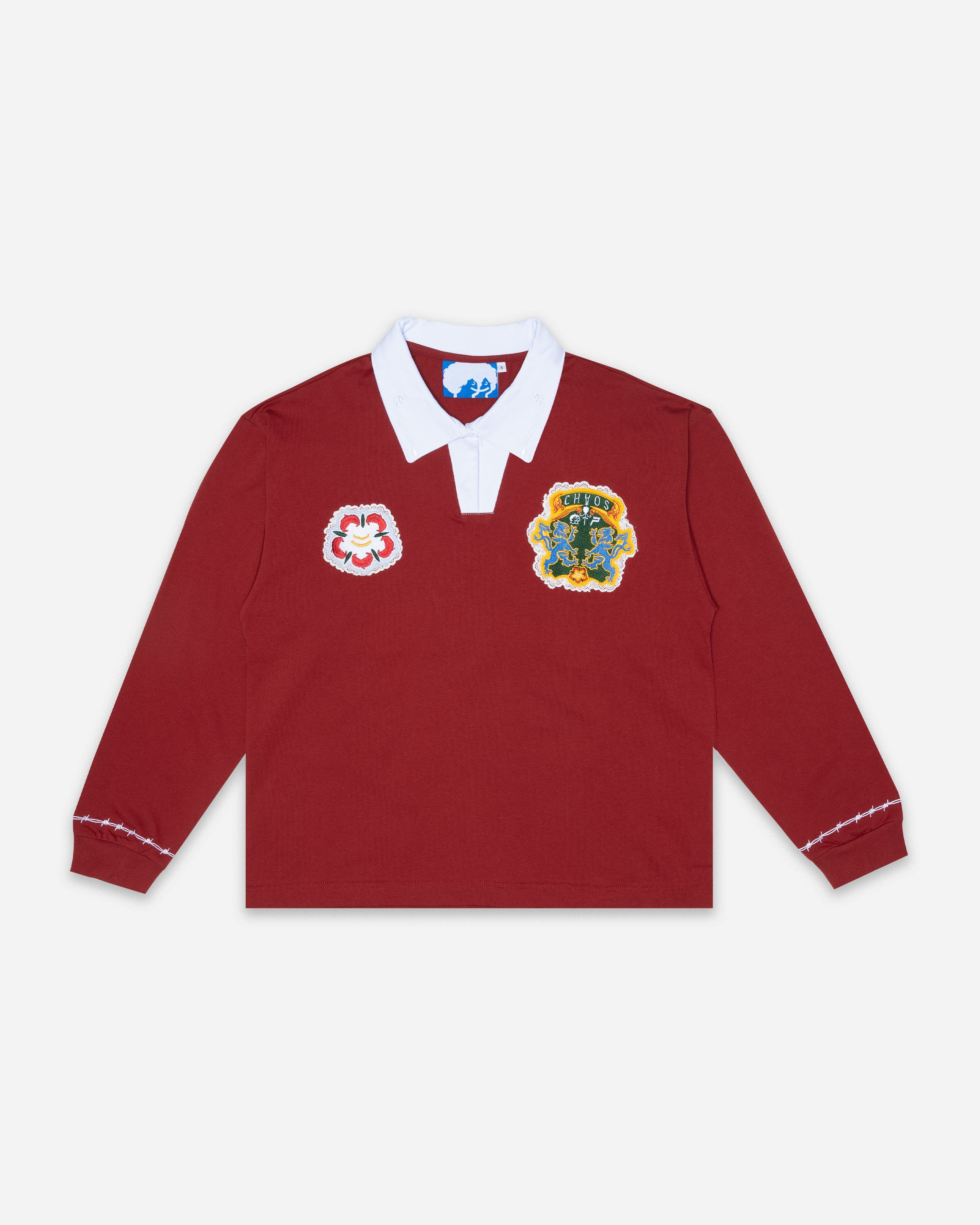 CHAOS RUGBY SHIRT RED