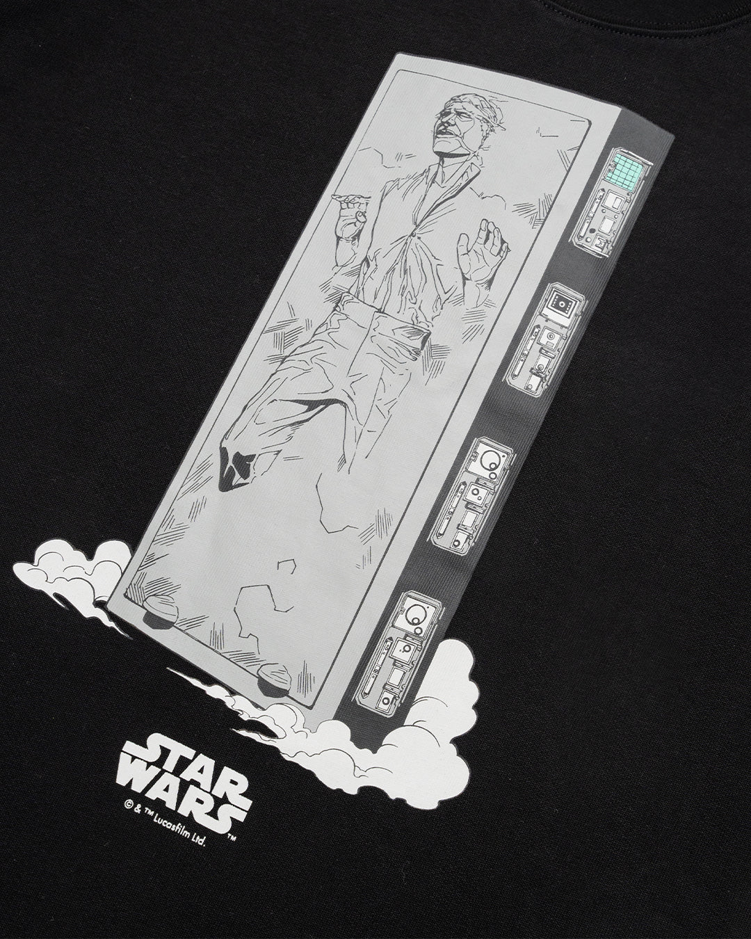 CARBONITE HAN SOLO TEE BLACK