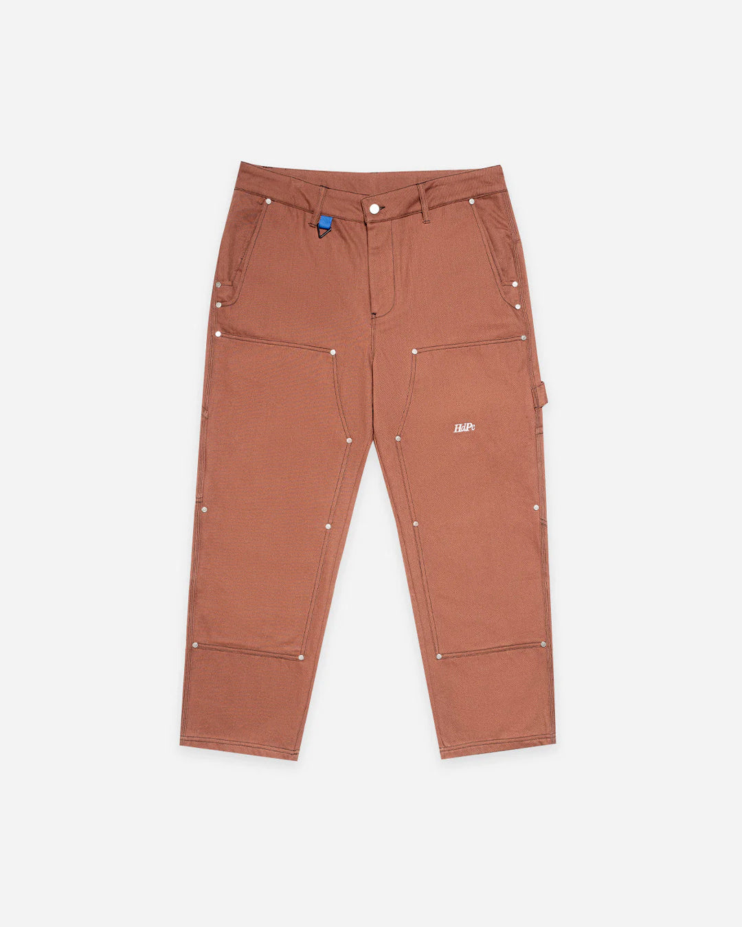 DOUBLE KNEE PANTS BROWN