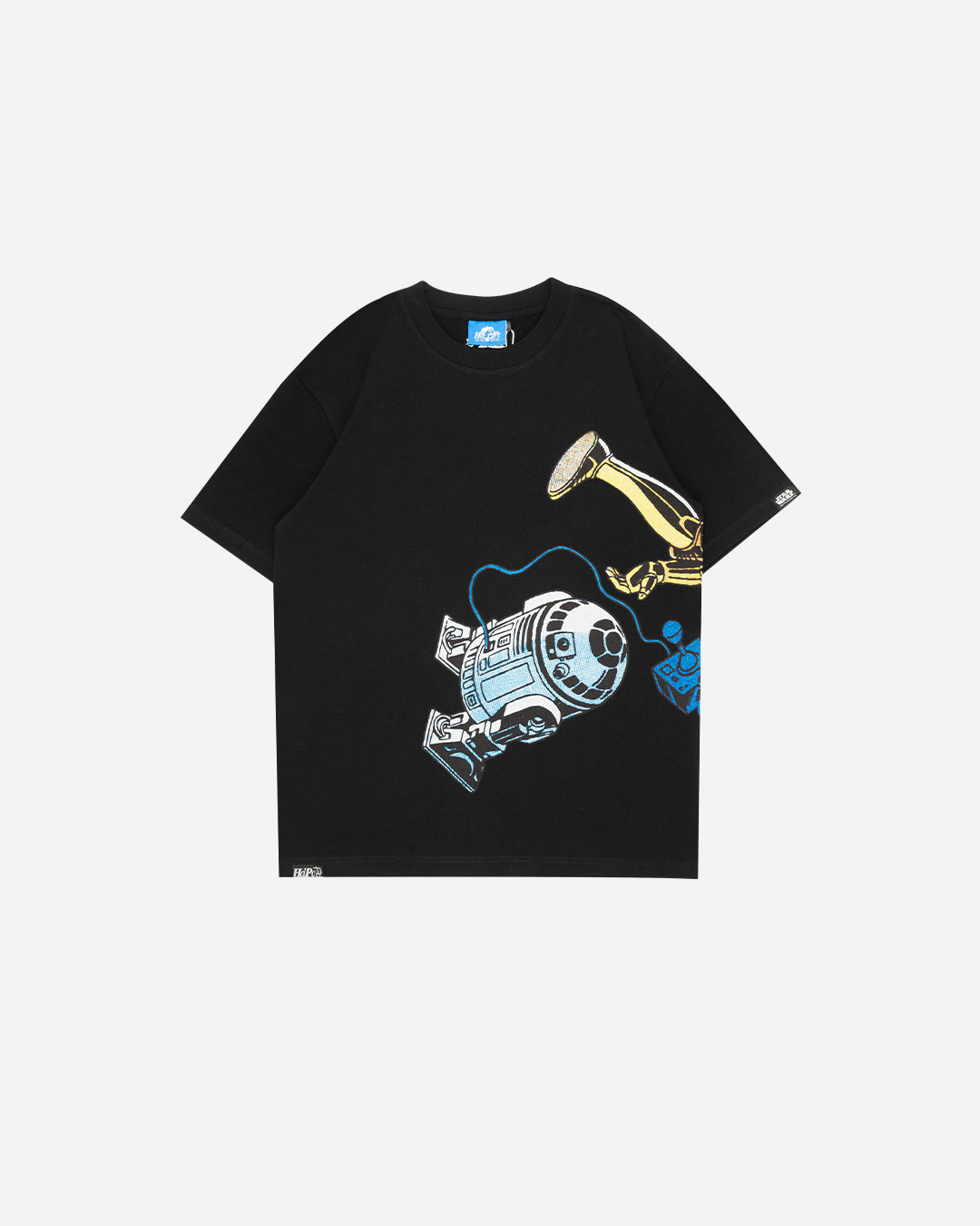 FLOATING DROID TEE BLACK