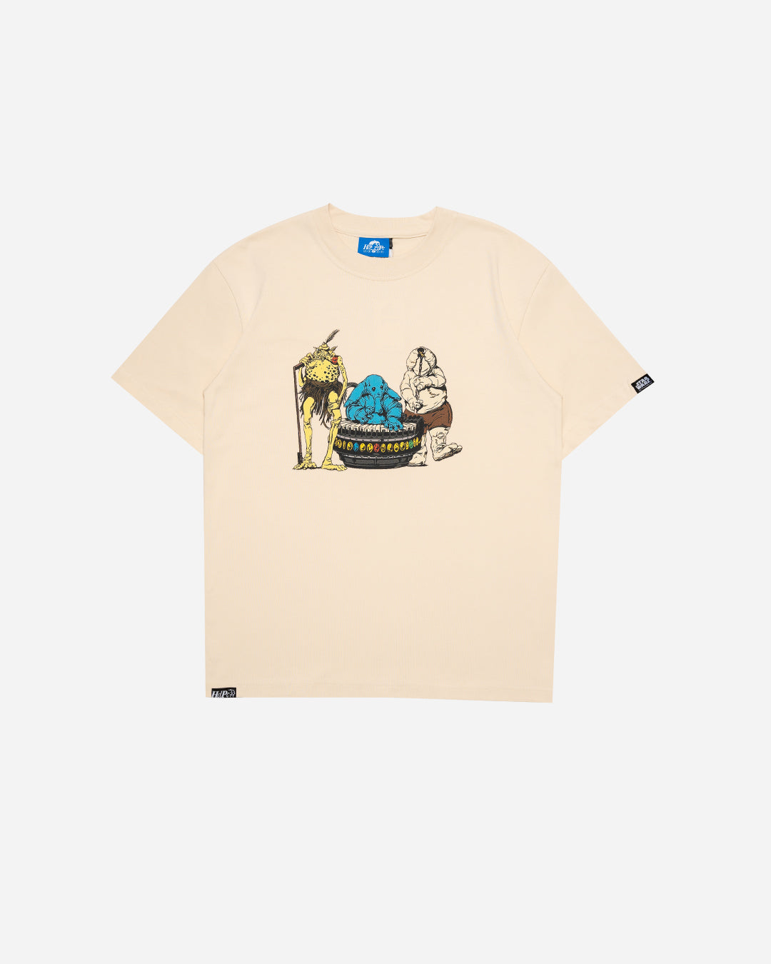 MAX REBO BAND TEE CRÈME