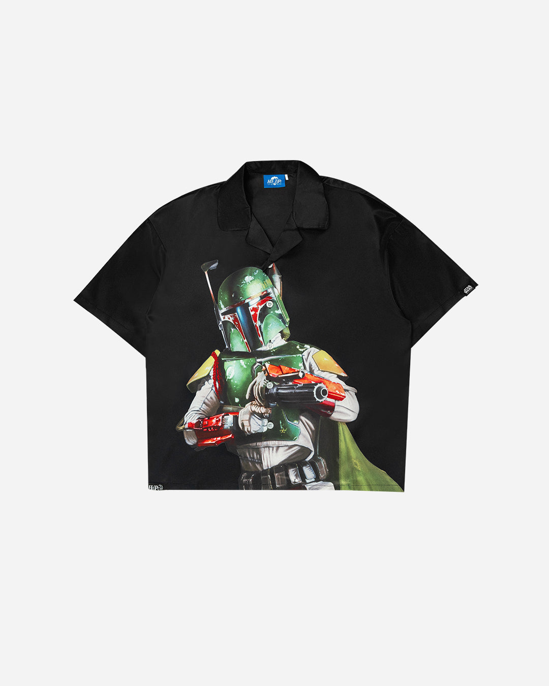 BOBA FETT BOXY SHIRT BLACK