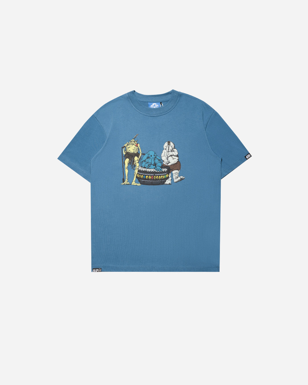 MAX REBO BAND TEE SKY BLUE