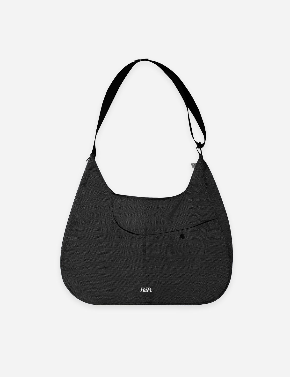 CURVED SHOULDER BAG BLACK