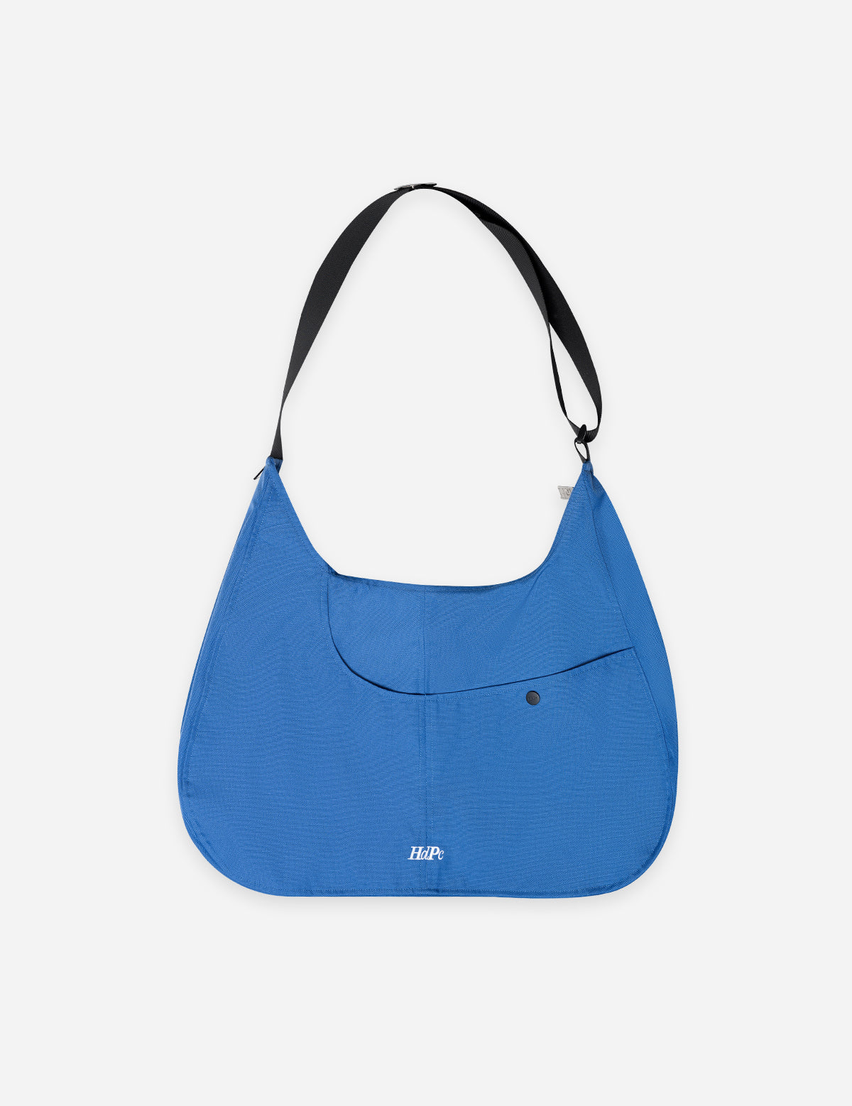 CURVED SHOULDER BAG BLUE